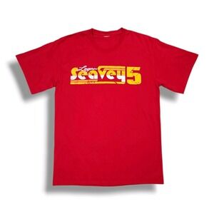 Logan Seavey 5 Sutter, California Sprint Car Sports Racing Red T-Shirt Men's S